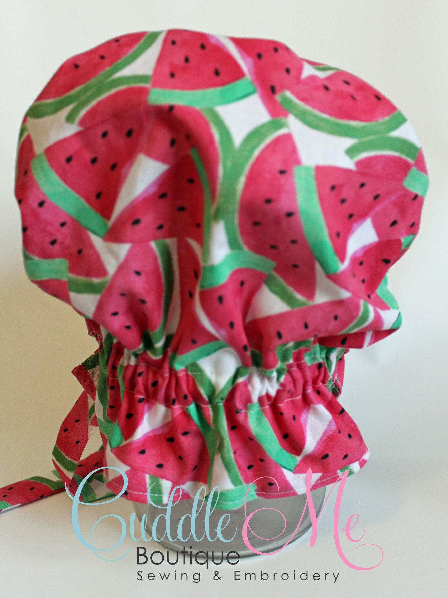 Watermelon Prairie Baby Bonnet