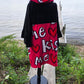 Up-cycled Towel Robe - Small - Kiss Me