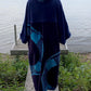 Up-cycled Towel Robe - Large/XL Nautical Ropes
