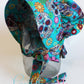 Blue Sugar Skulls Prairie Baby Bonnet