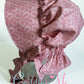 Horse Shoes Prairie Baby Bonnet