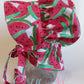 Watermelon Prairie Baby Bonnet